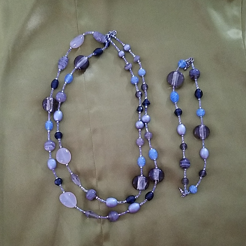Premier Designs Necklace and Bracelet